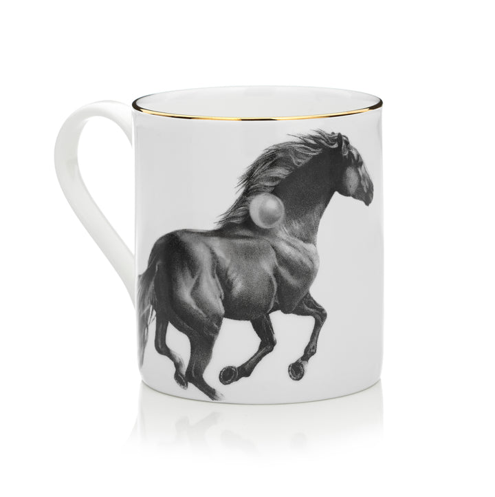 Horse & Pearls Mug