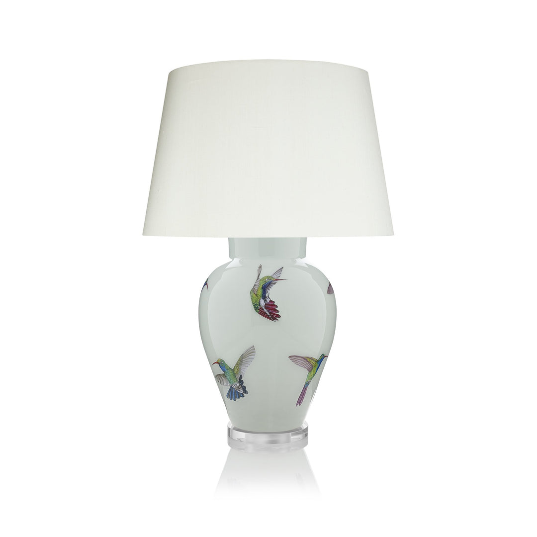 Come Fly With Me Green Large Table Lamp