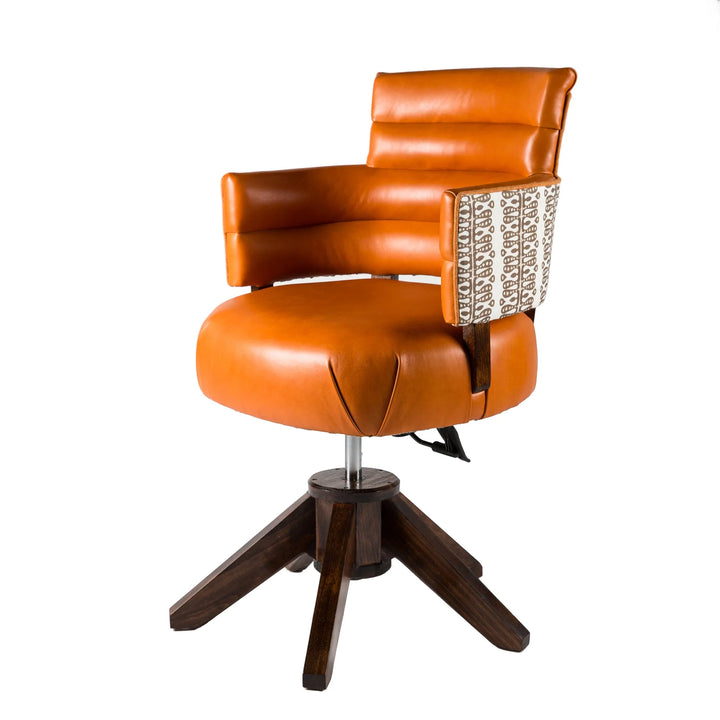 Chelsea Desk Chair - Orange