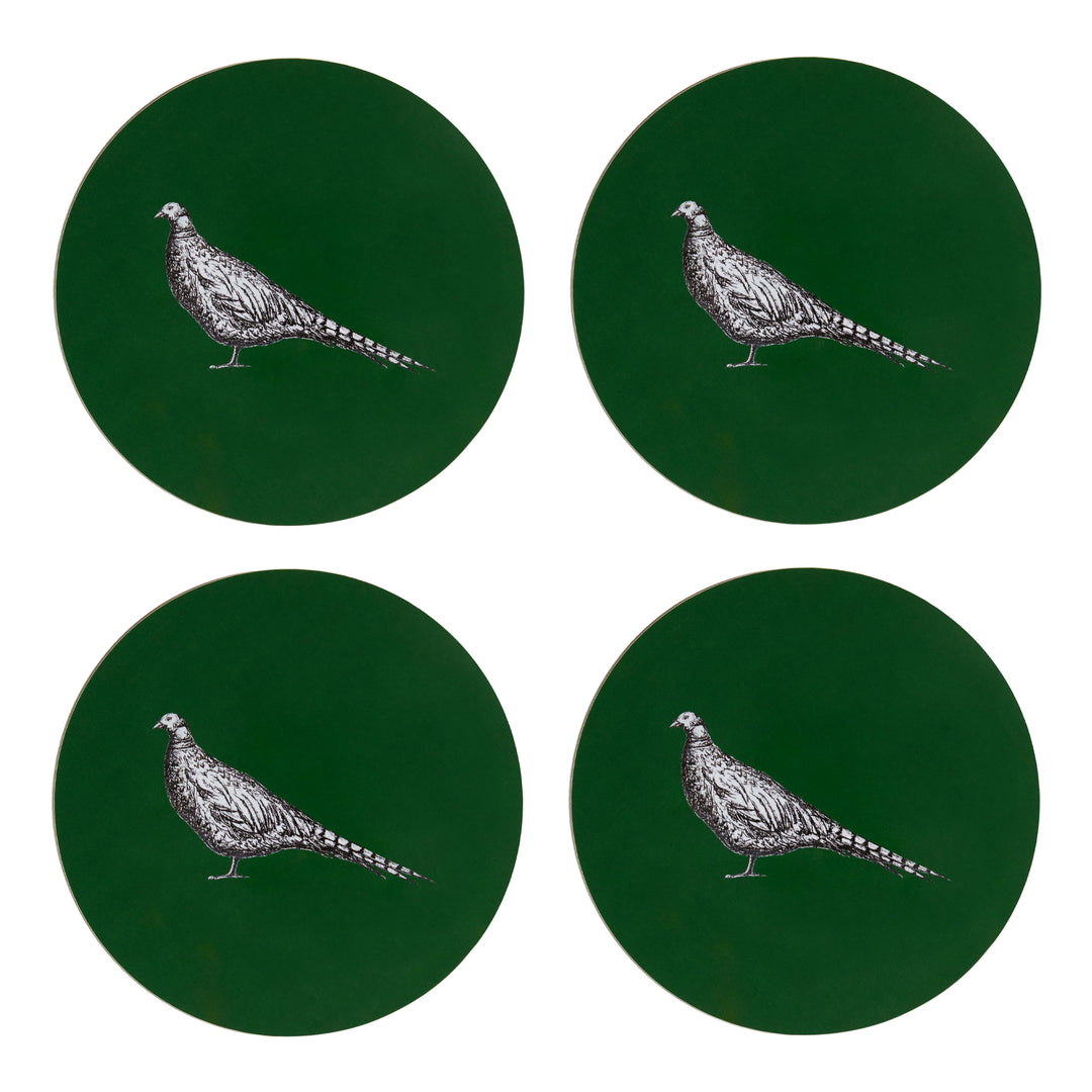 In The Country Pheasant Placemats - Set of 4