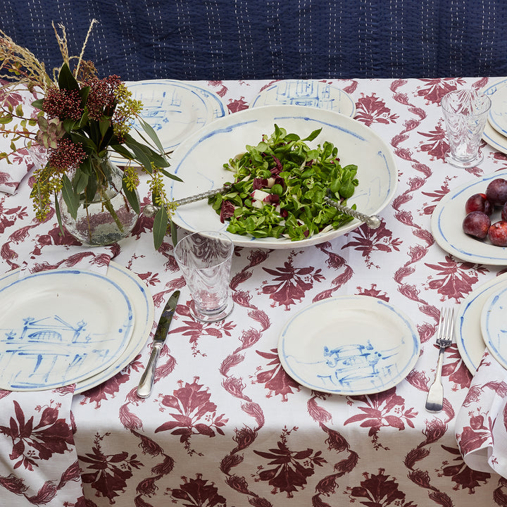 La Plume Linen Napkin & Tablecloth