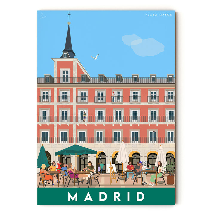 Madrid, Spain - Fine Art Print