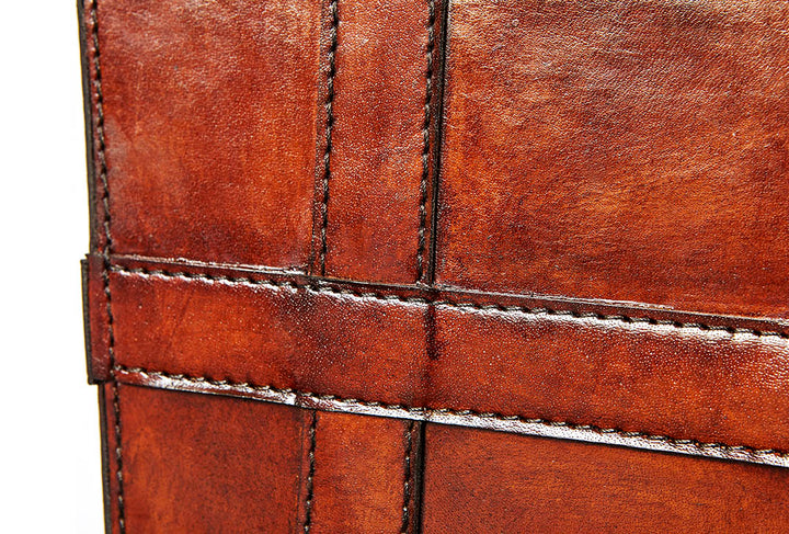 Marlborough Leather Storage Basket