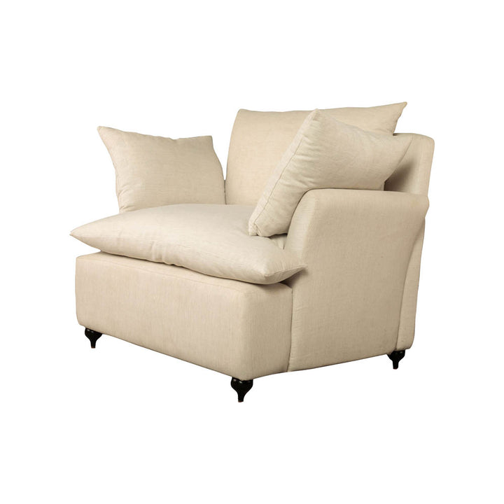 Marai Upholstered Armchair - Cream
