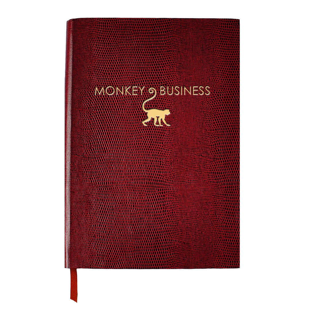 Monkey Business Hardcover Notebook