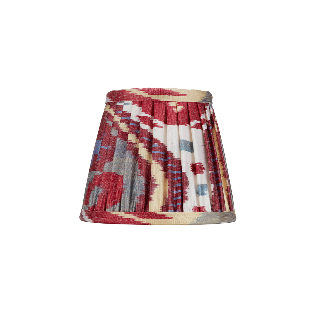 Multicoloured Silk Ikat Lampshade