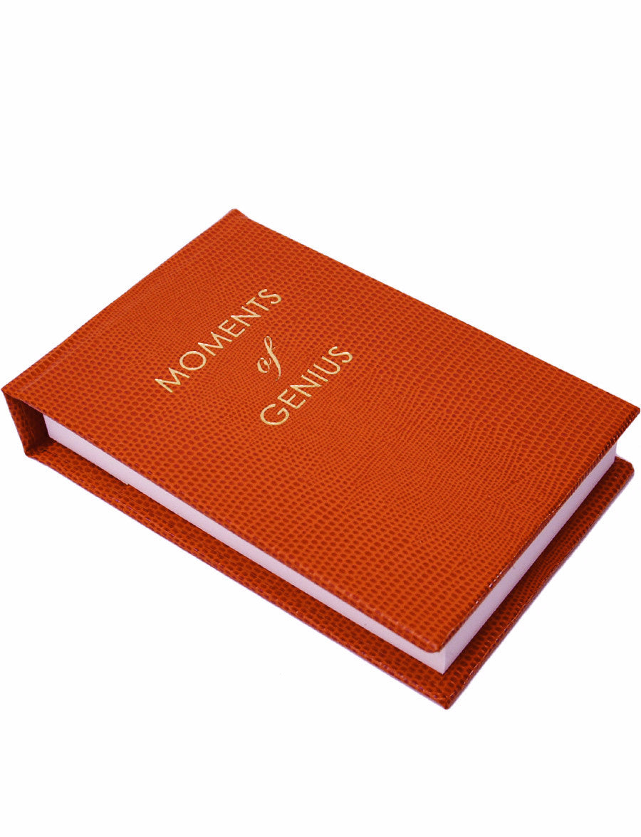 Orange Clever Pencils and Notepad Gift Set