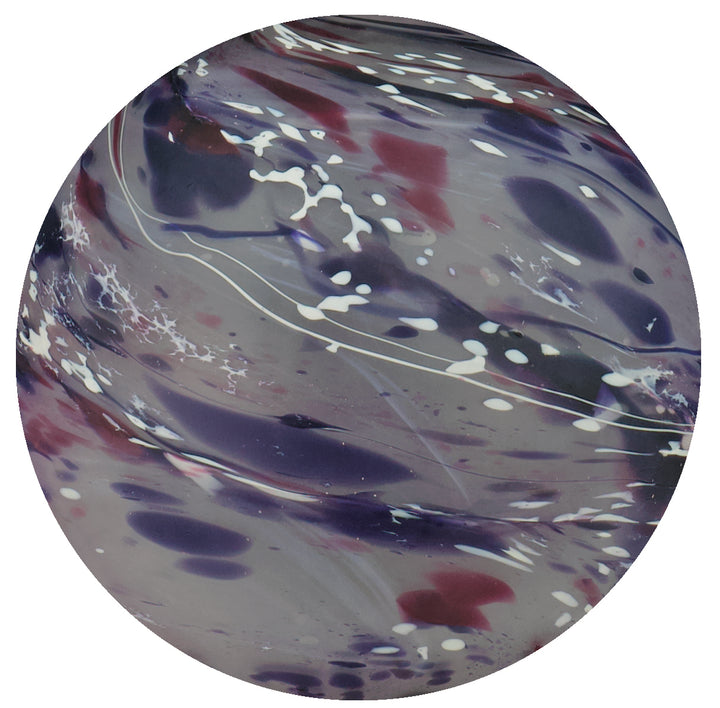 Nyla Crystal Glass Table Lamp - Amethyst