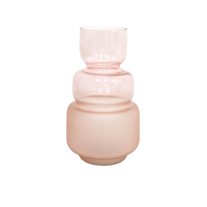 Bolla Glass Vase - Pink