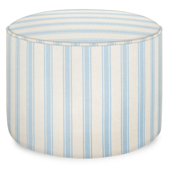 Diana Ottoman - Light Blue