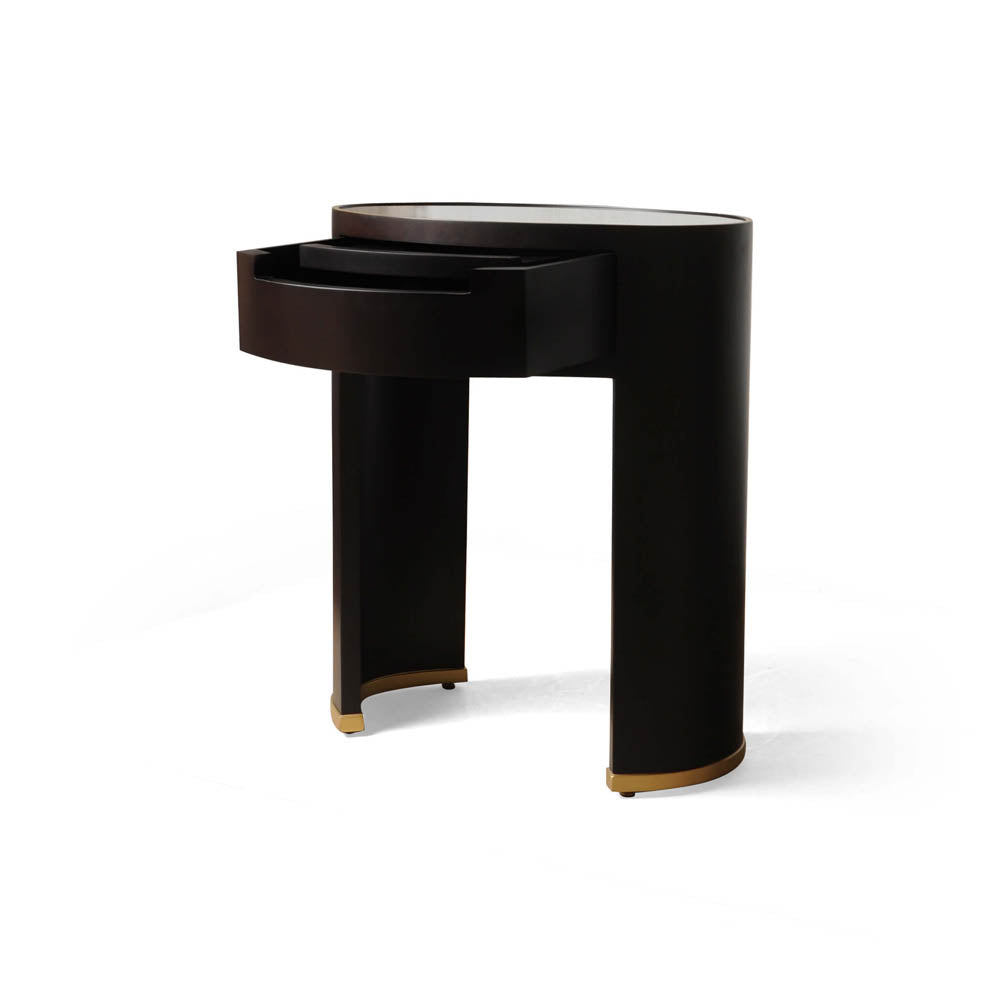 Rosa Brown Bedside Table
