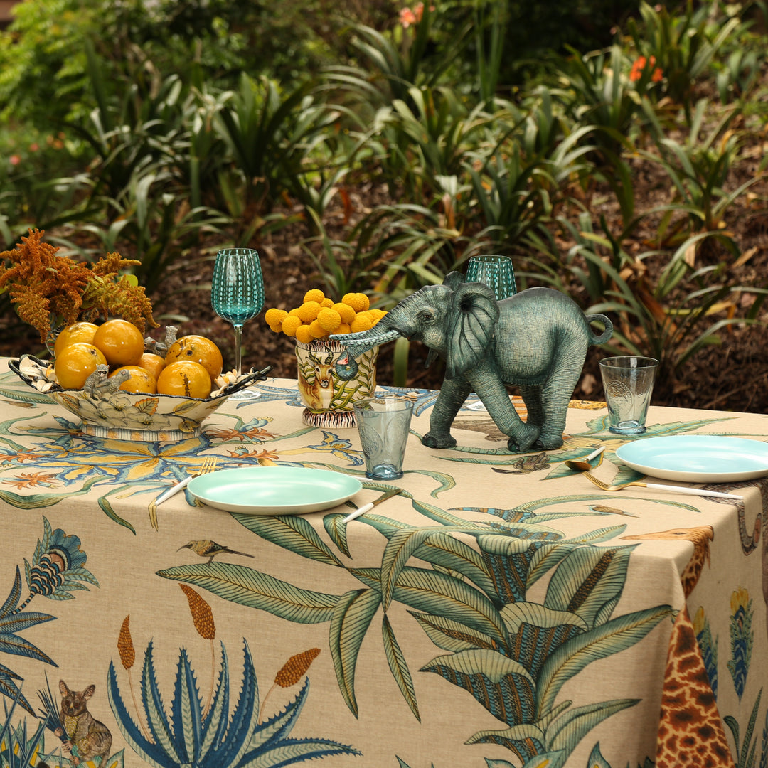 Sabie Rectangular Tablecloth in Tanzanite