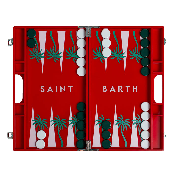 St Barth Acrylic Backgammon Set