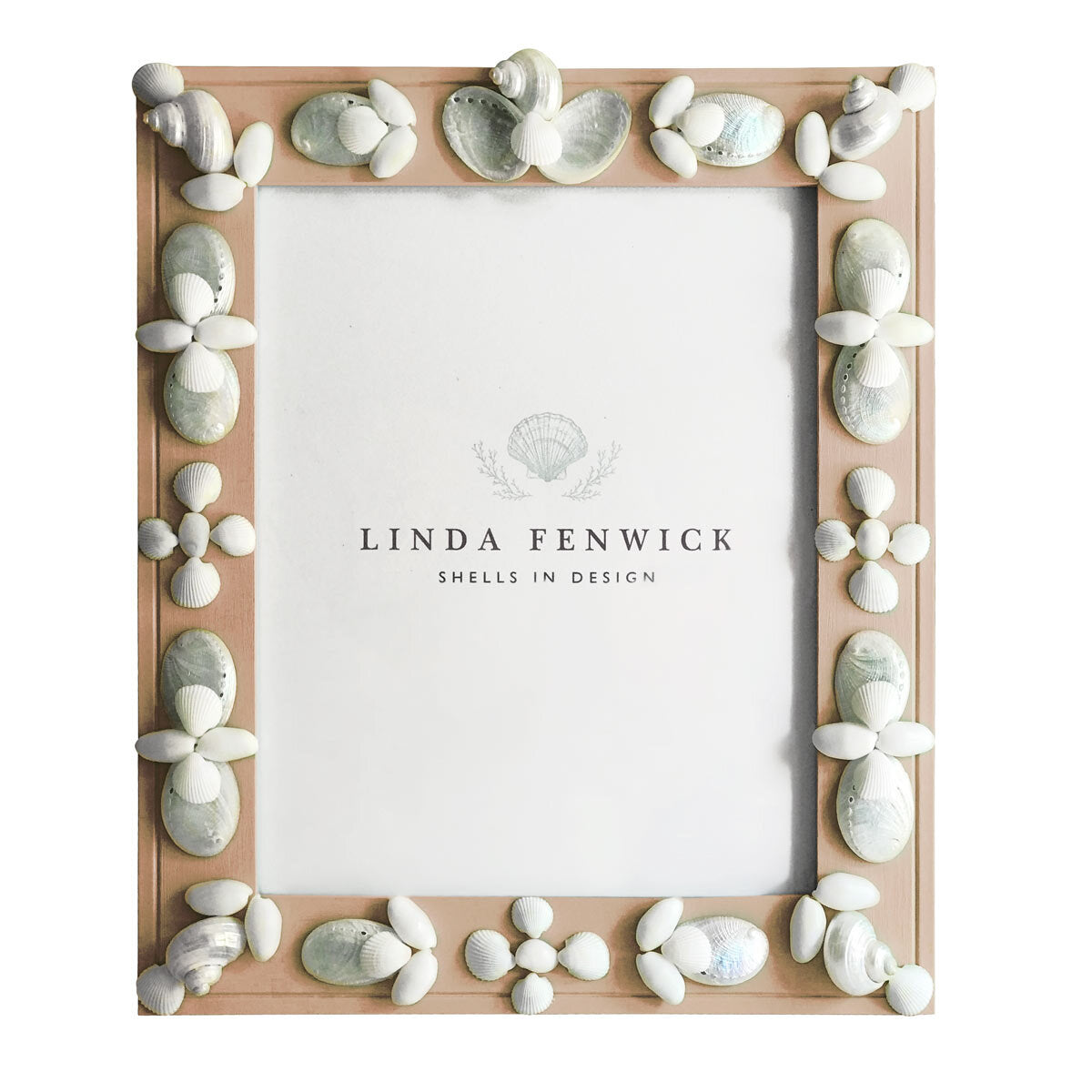 L Shape Shell Photo Frame Arundel Shell Photo Frames - Decoralist