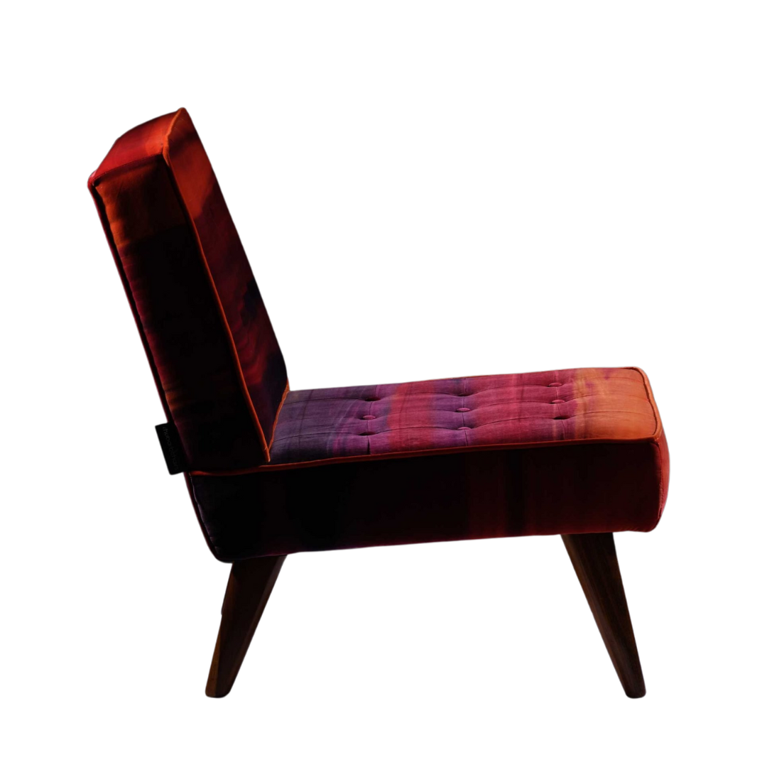 The Sunrise Velvet Chair