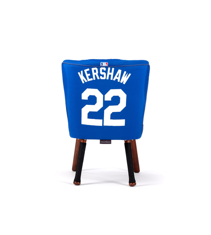 Vintage Dodgers Baseball Accent Chair