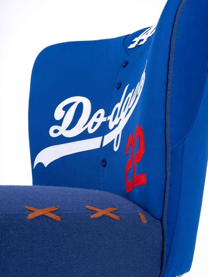 Vintage 'Dodgers' Baseball Chair