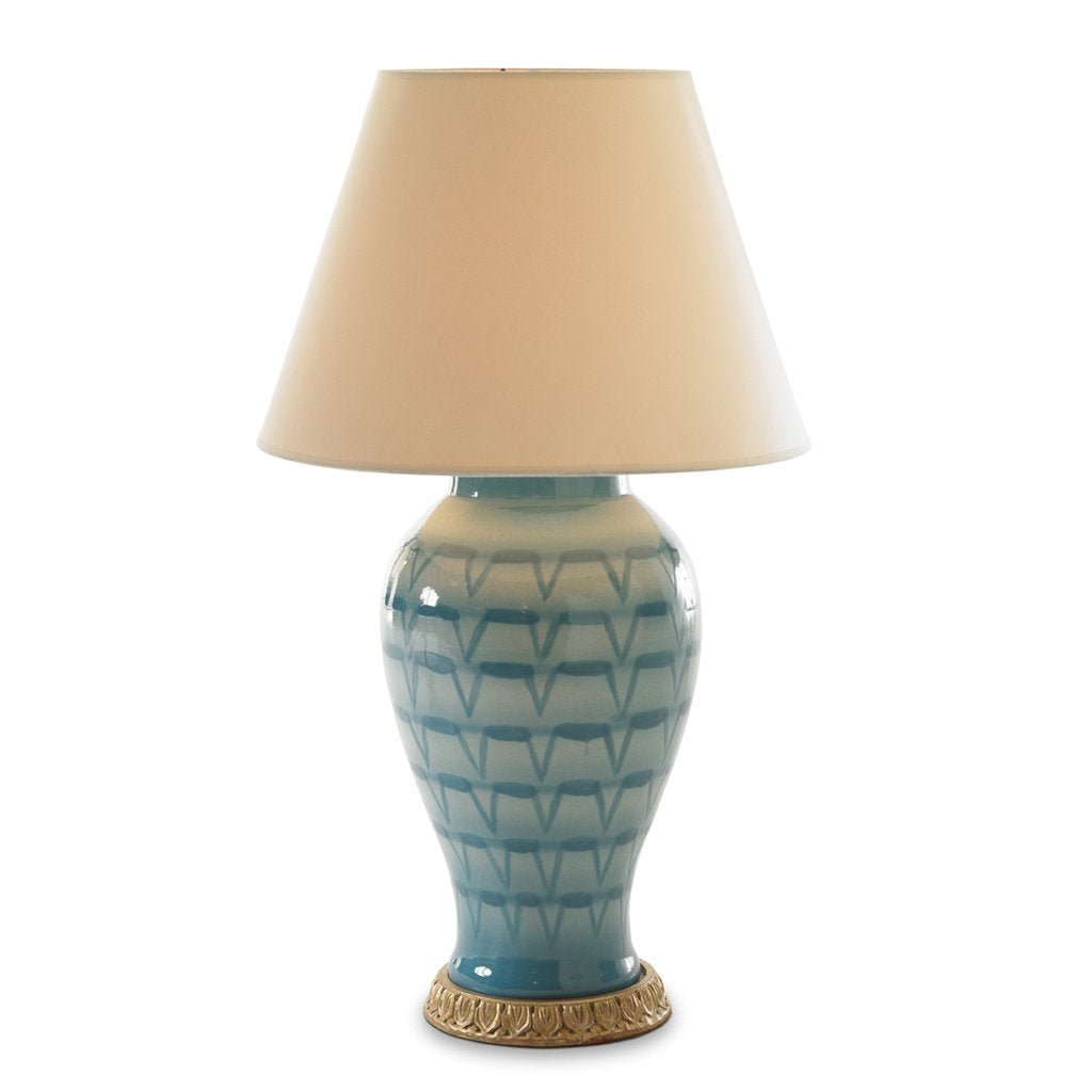Turquoise Table Lamp