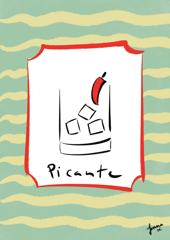 "Picante" Fine Art Print - Decoralist