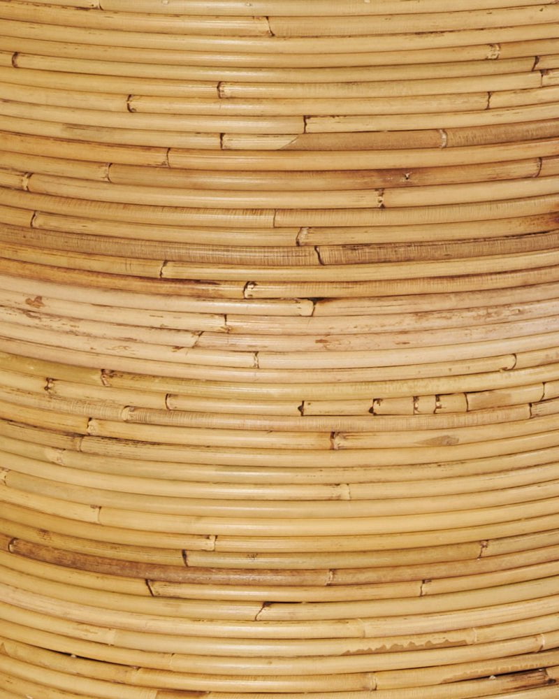 Detail of Rattan Side Table | Birdie Fortescue