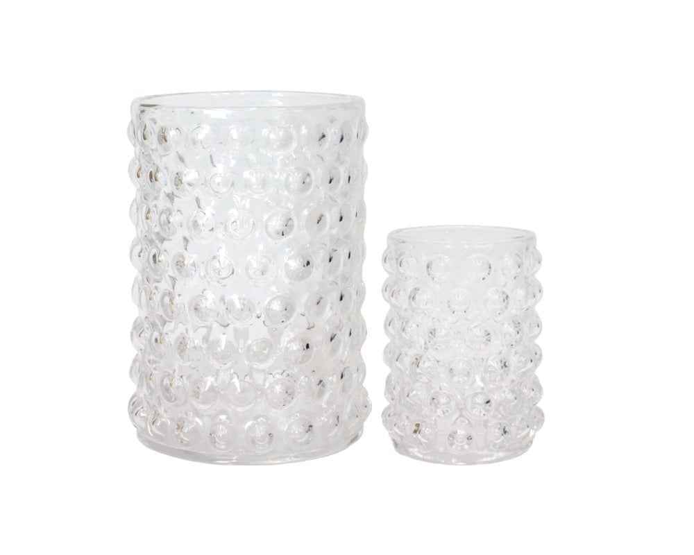 Clear Glass Bubble Vase - Decoralist.com