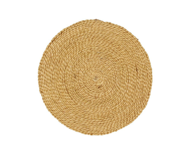 Round Jute Placemats - Natural