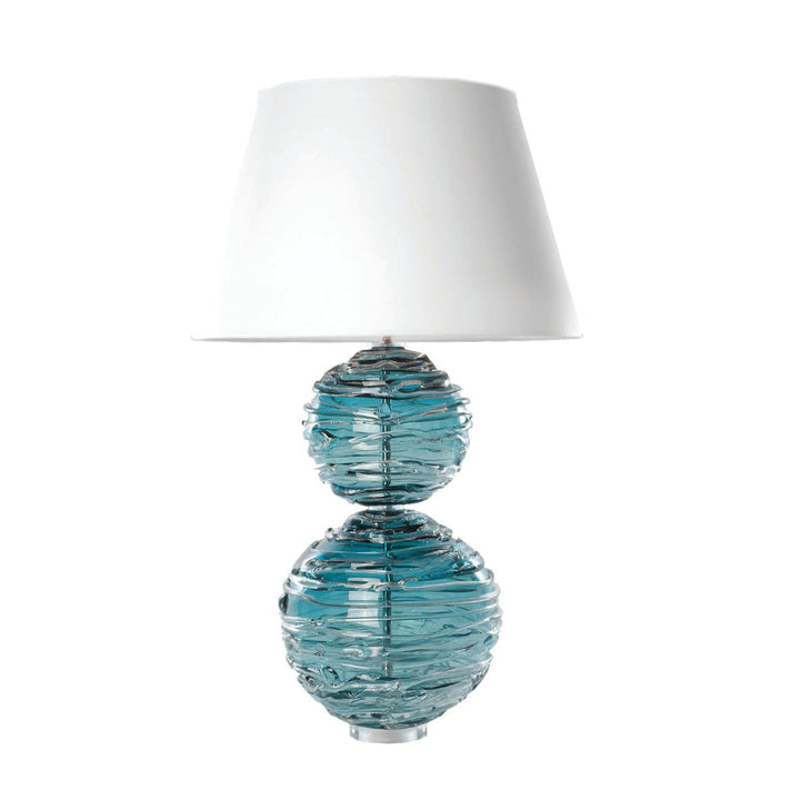Alfie Crystal Table Lamp - Turquoise