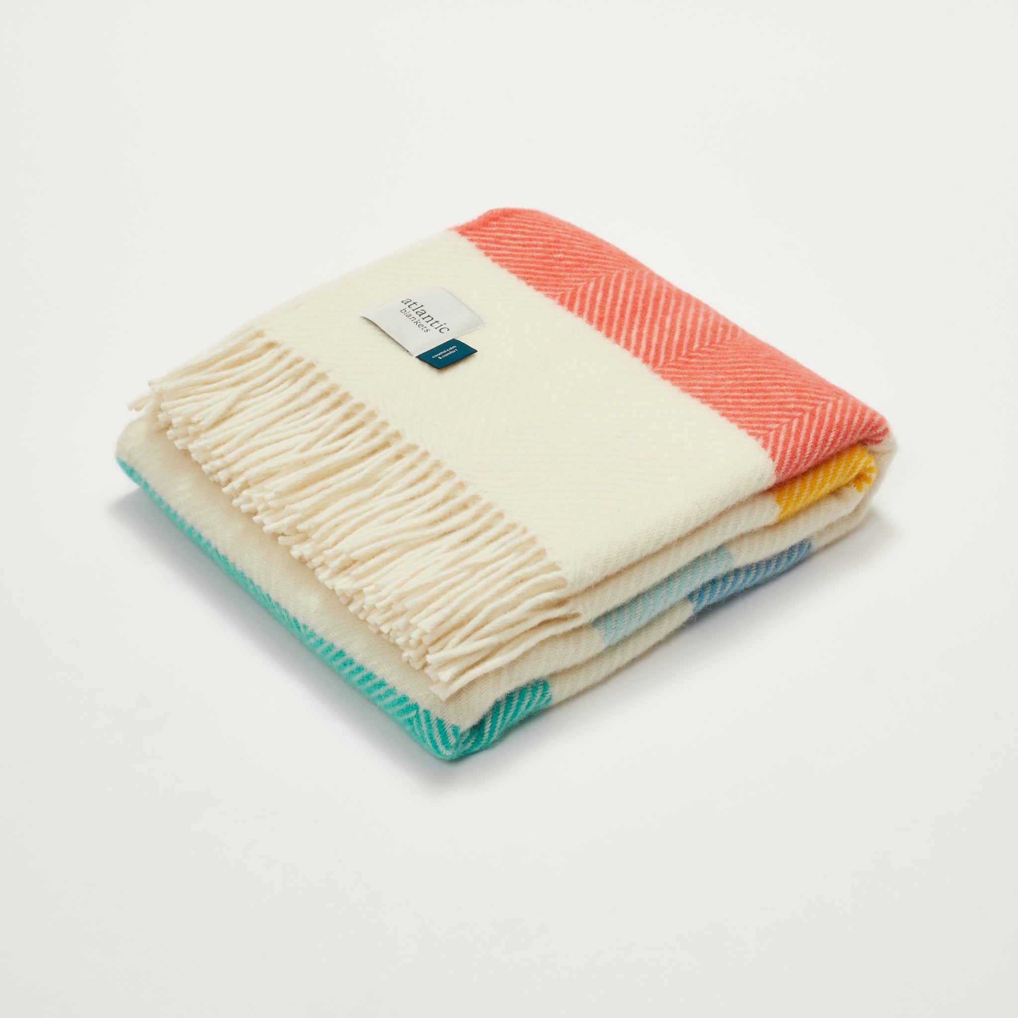 Wool stripe online blanket