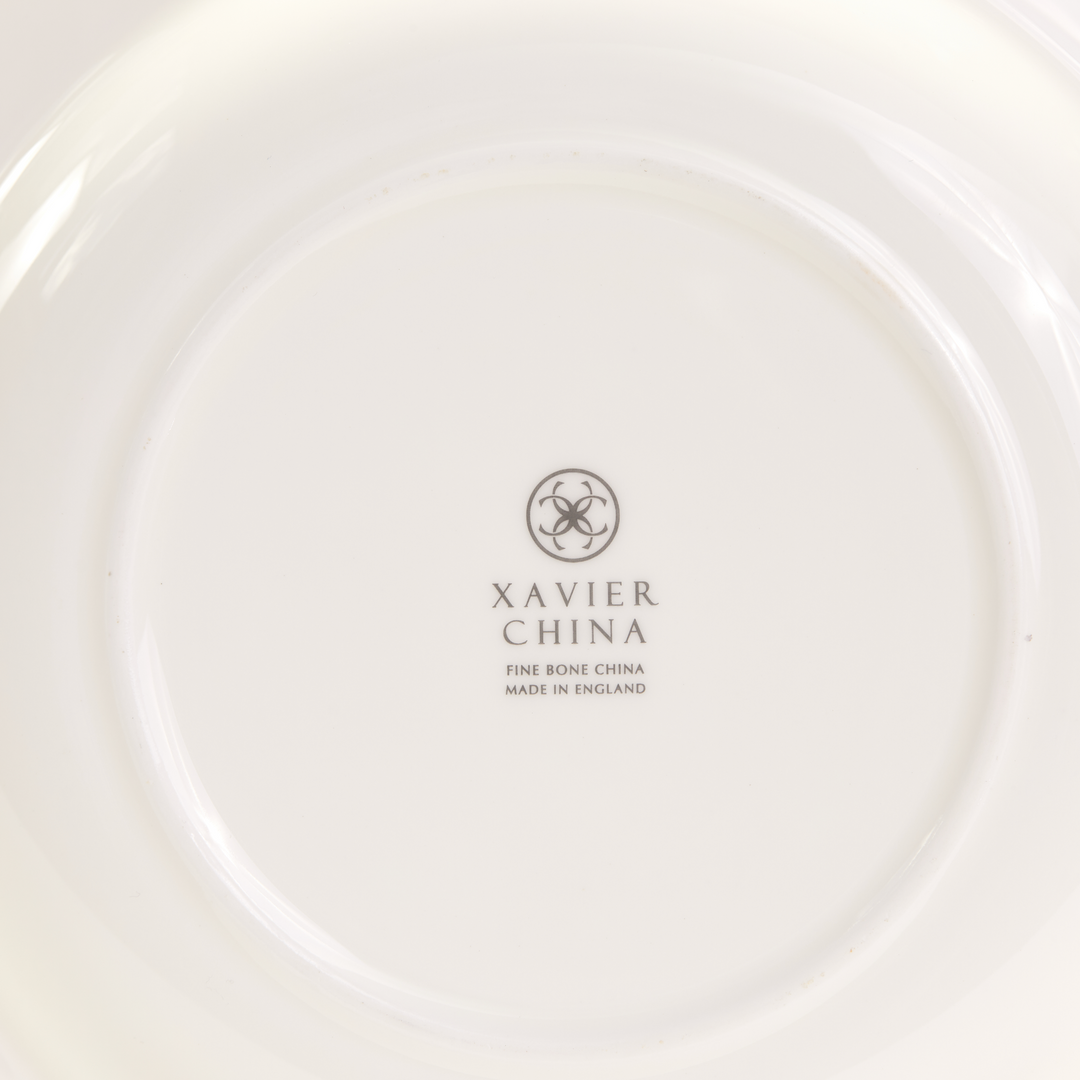Sky Blue Gilded Full Border Bone China Tableware