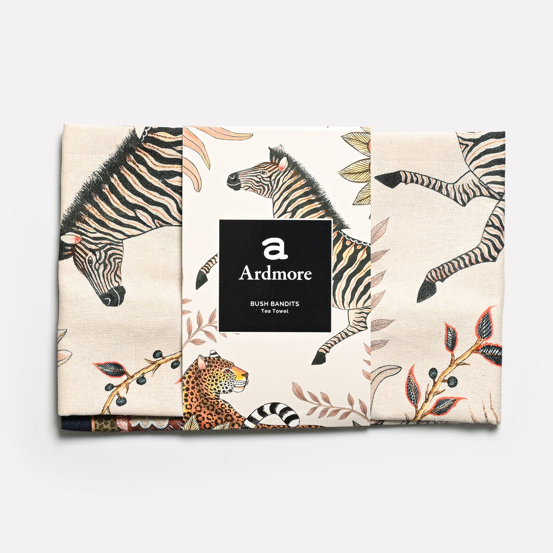 Bush Bandit Tea Towel | Ardmore Design