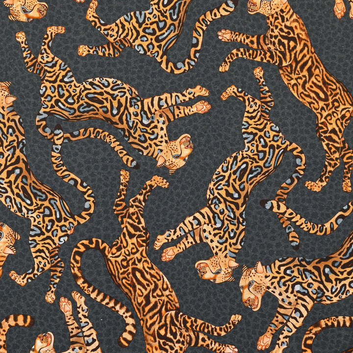 Cheetah King Napkins in Night | Ardmore Design