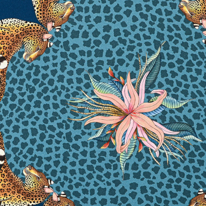 Leopard Lily Napkins in Delta | Ardmore Design
