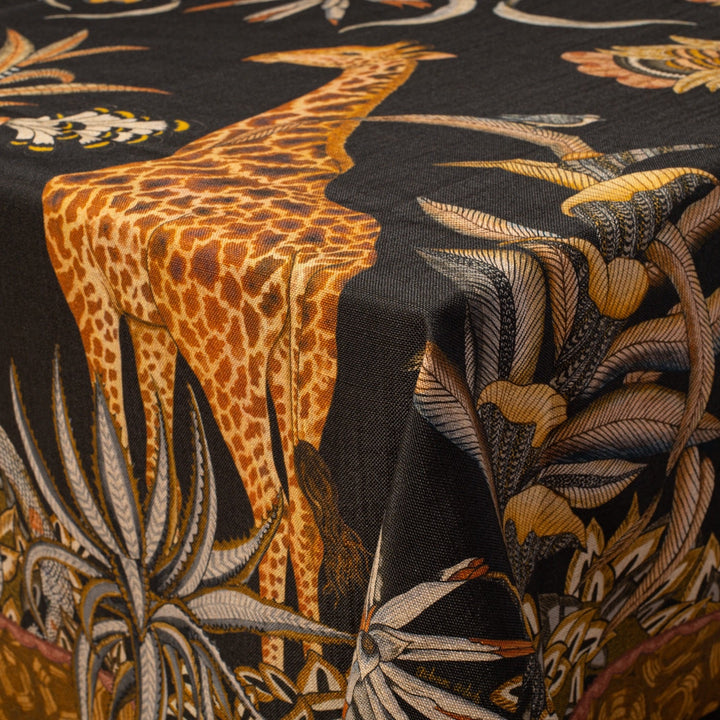 Sabie Rectangular Tablecloth in Gold
