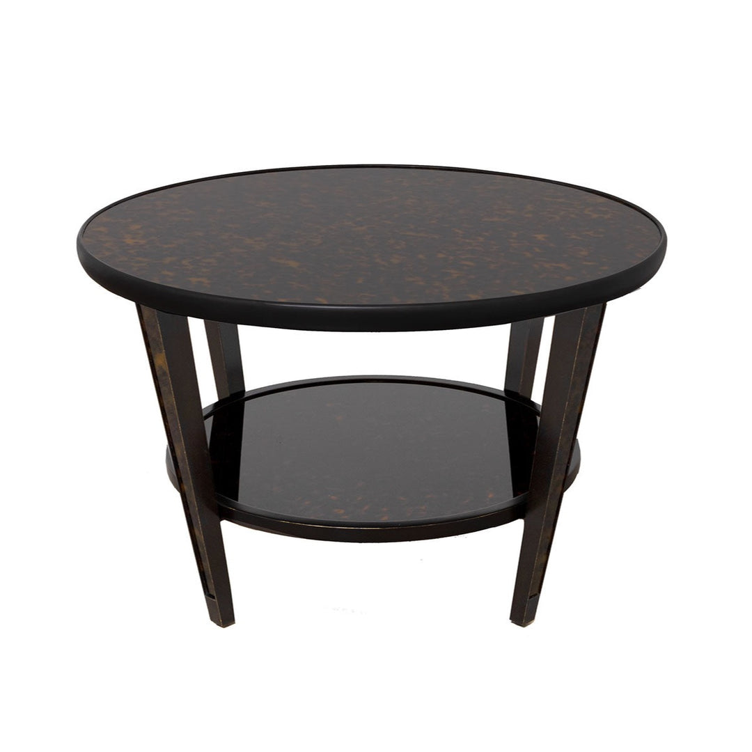 Arno Round Tortoiseshell Coffee Table