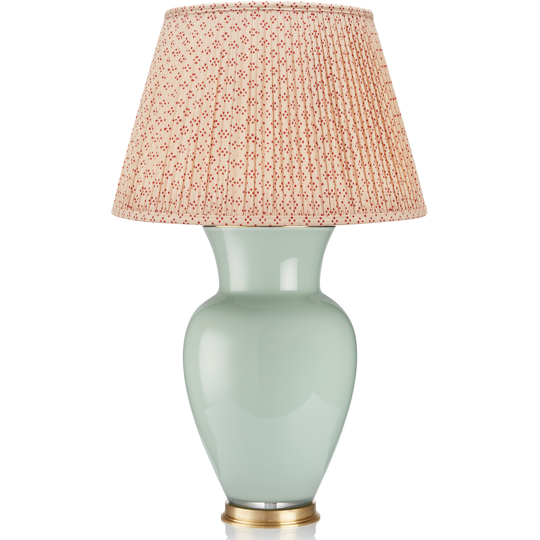 Four Leaf Clover Pleated Lampshade