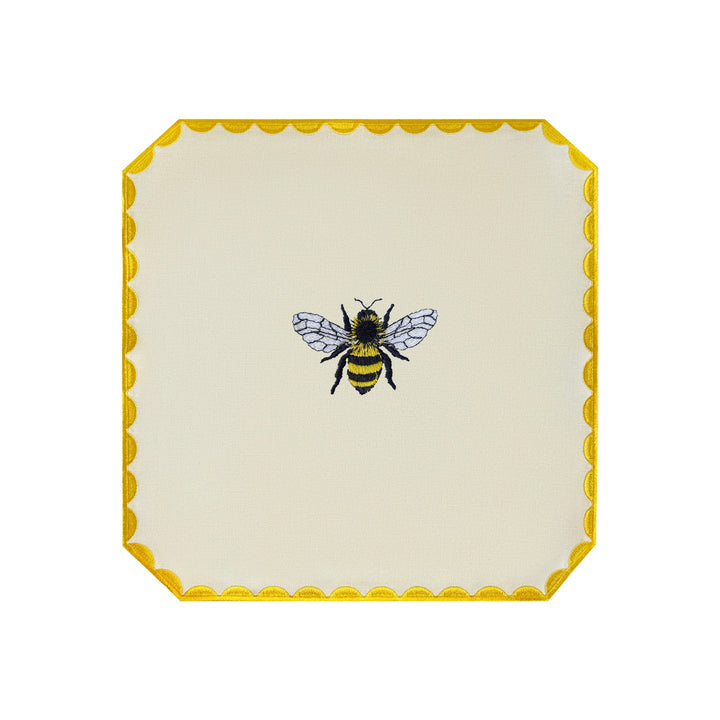 Bee Embroidered Placemats