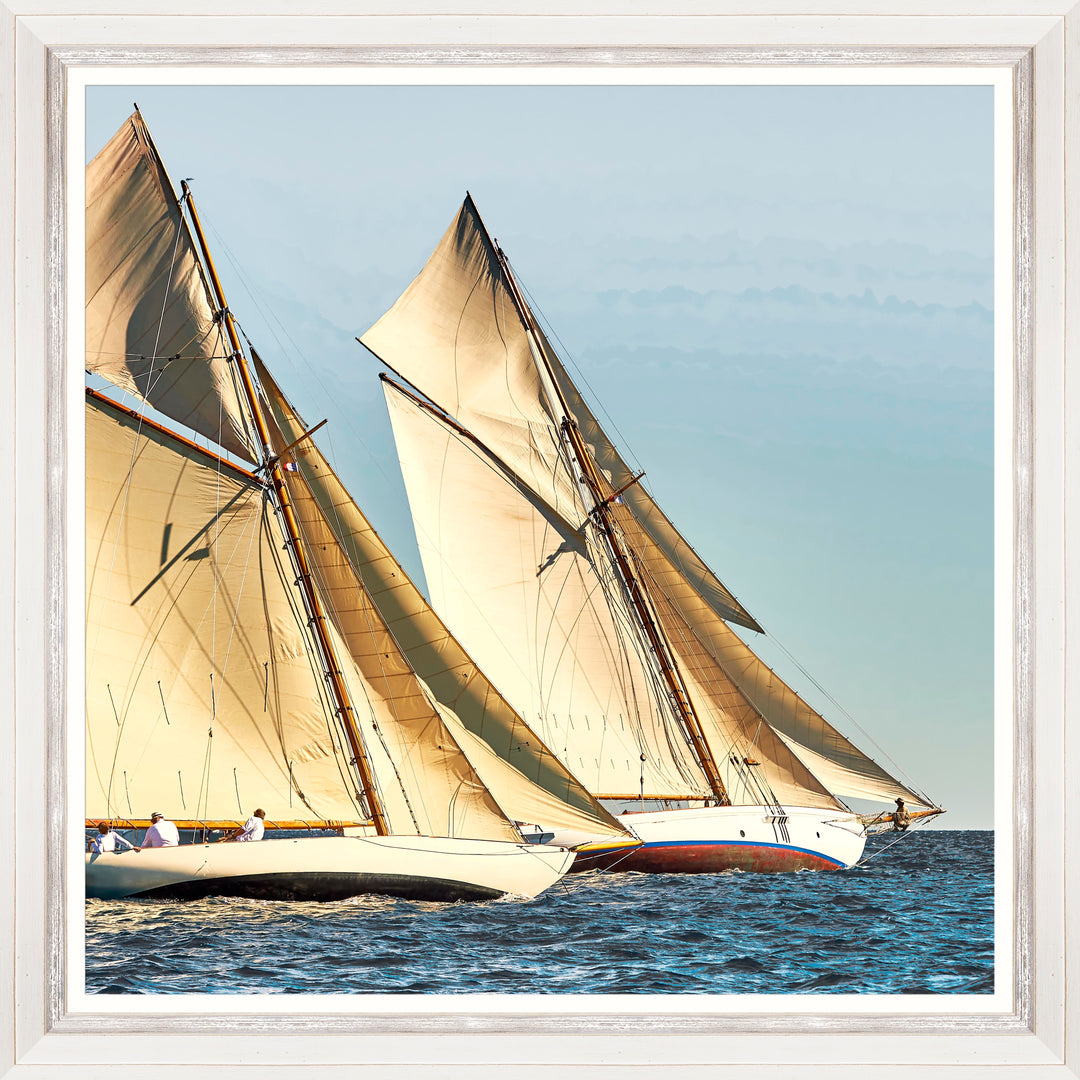 Sailing Race II Framed Art