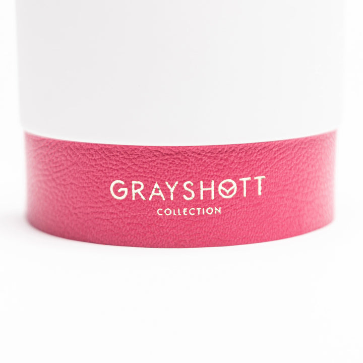 Cherry & Sandalwood Candle - Iconic Pink | Luxury Candles - Grayshott Collection