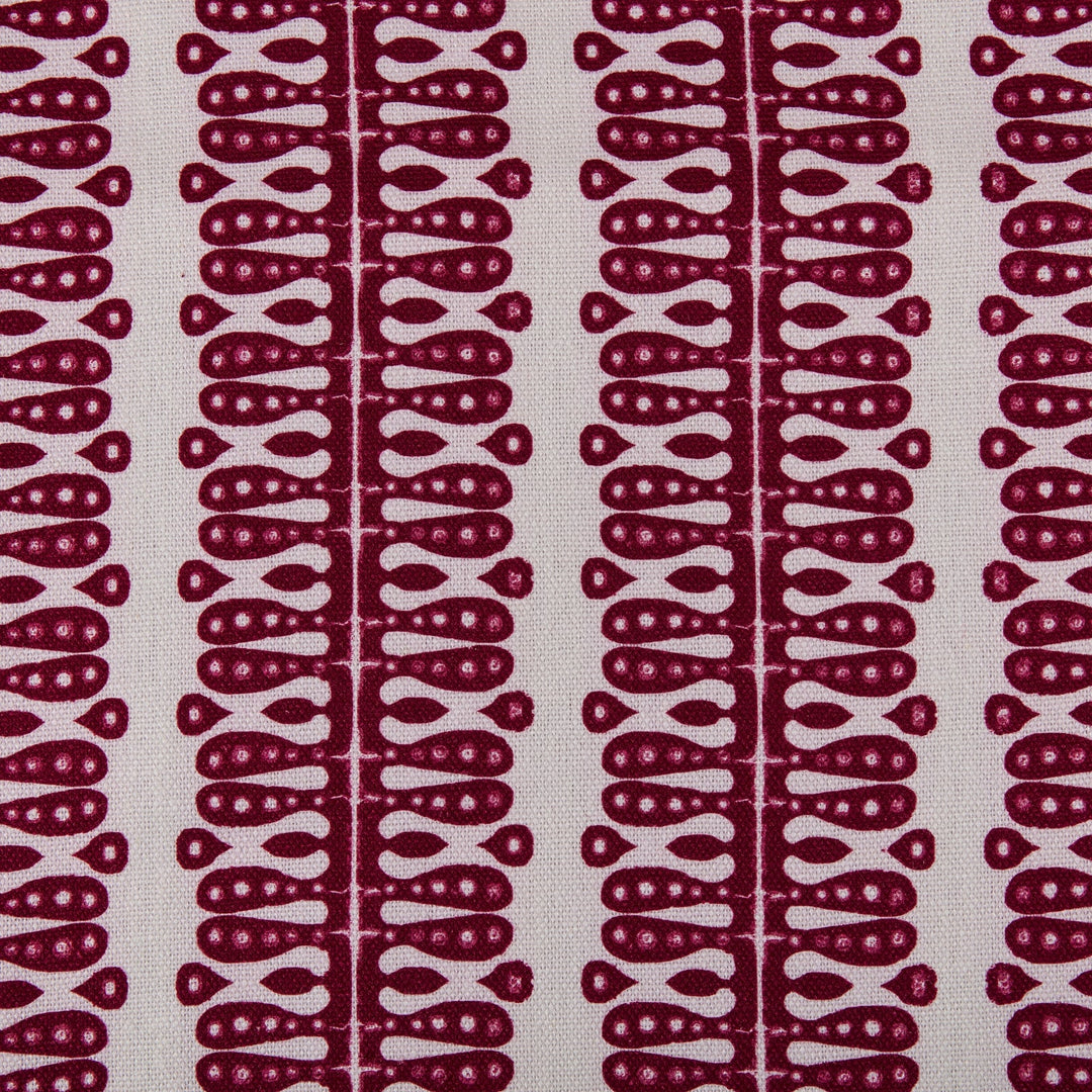 Hearts & Mind Fabric in Raspberry | KD Loves