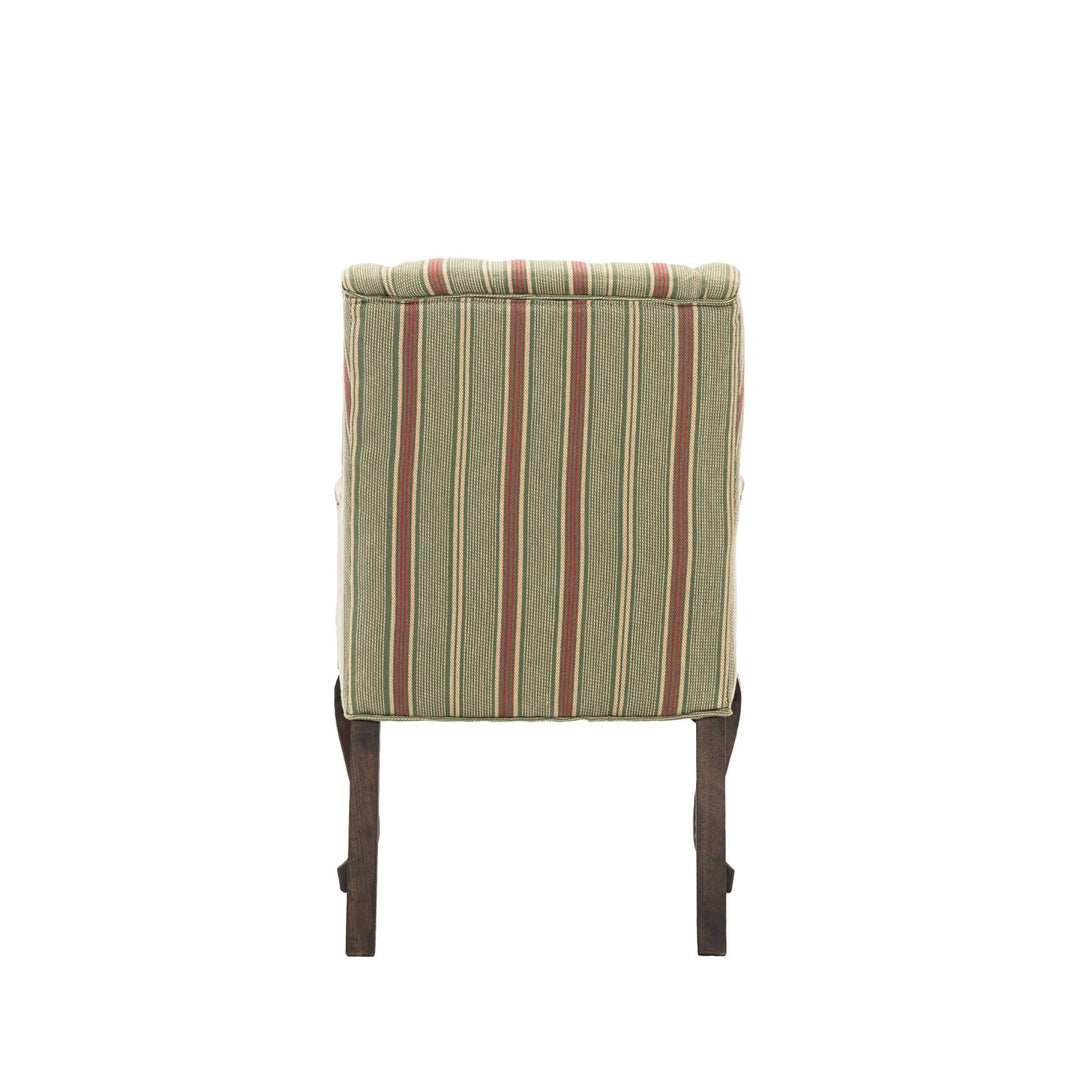 Fitzroy Tufted Chair - Tyrolean Stripes