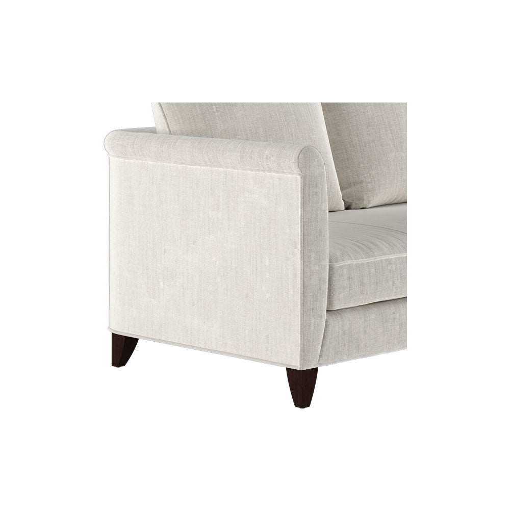 Franco 3-Seater Upholstered Sofa - Beige