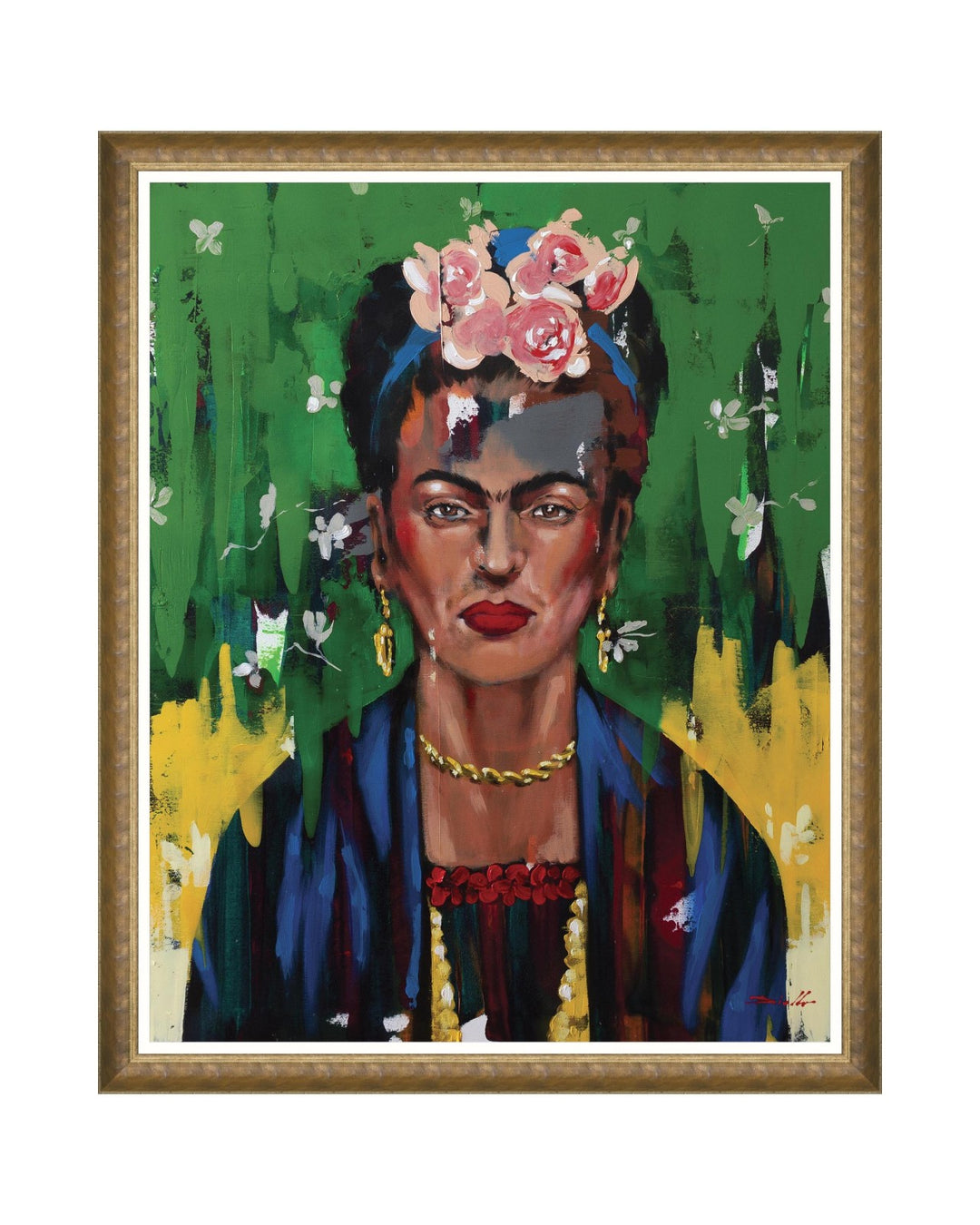 Frida by Amirou Diallo Framed Art
