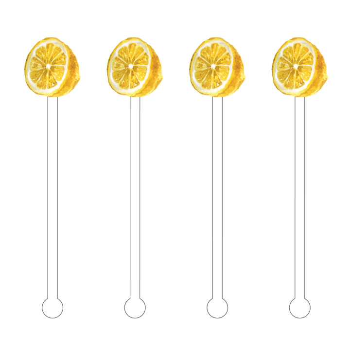 Lemon Wedge Stir Sticks