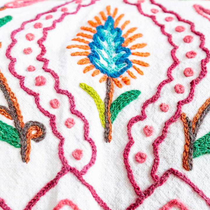 Gulistan Crewel Embroidered Bedspread