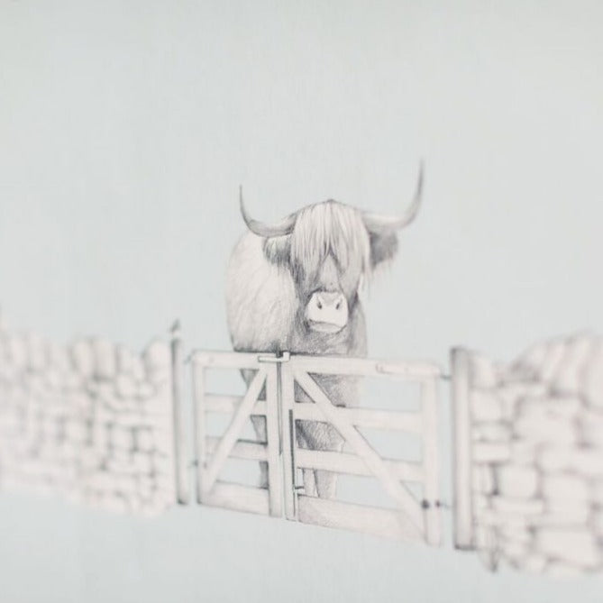 Highland Fling Wallpaper by Juliet Travers