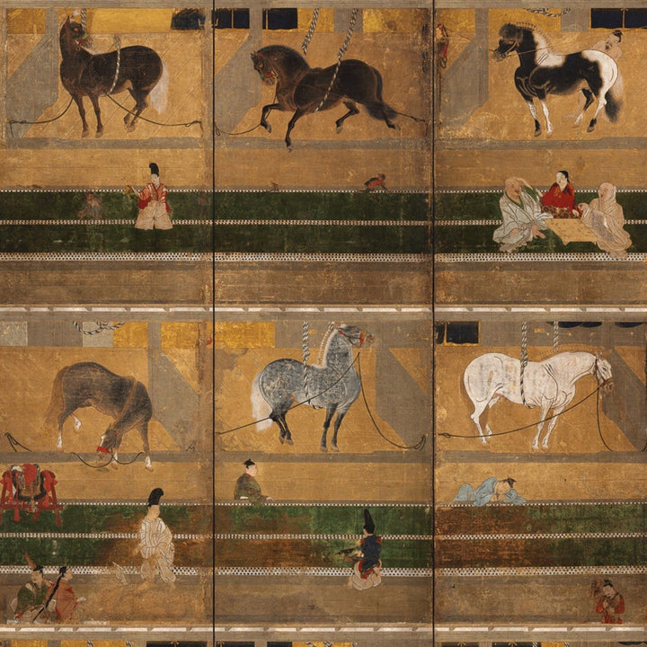 Horse Stable Wallpaper