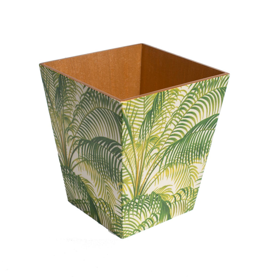 Palm Leaf Wastepaper Bin