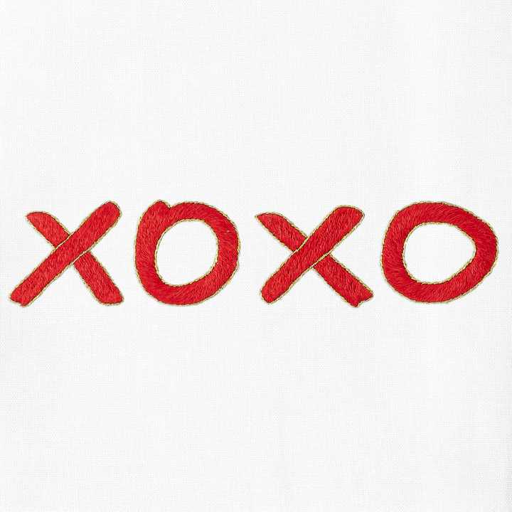 XOXO Cotton Embroidered Hand Towel