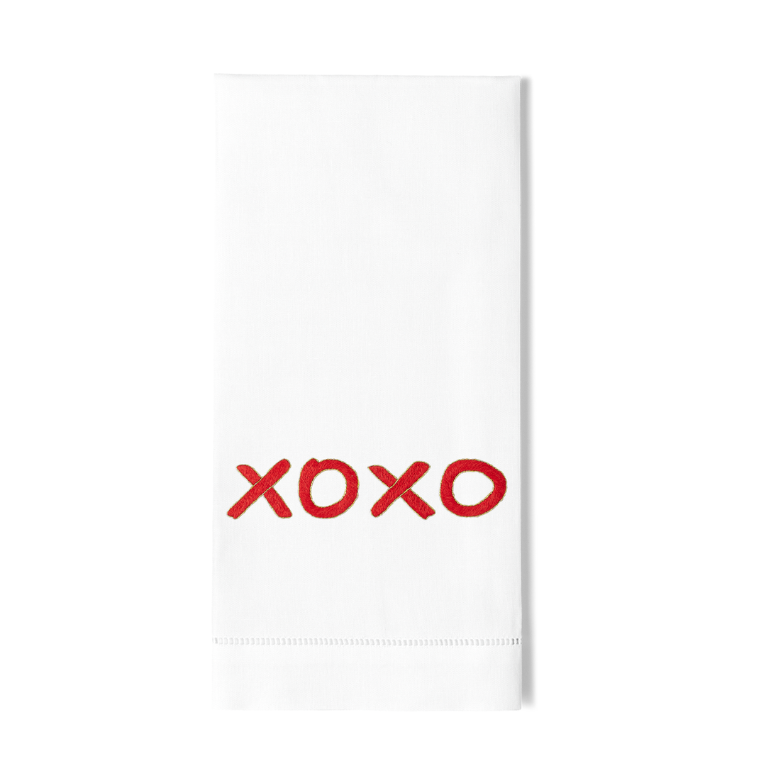 XOXO Cotton Embroidered Hand Towel