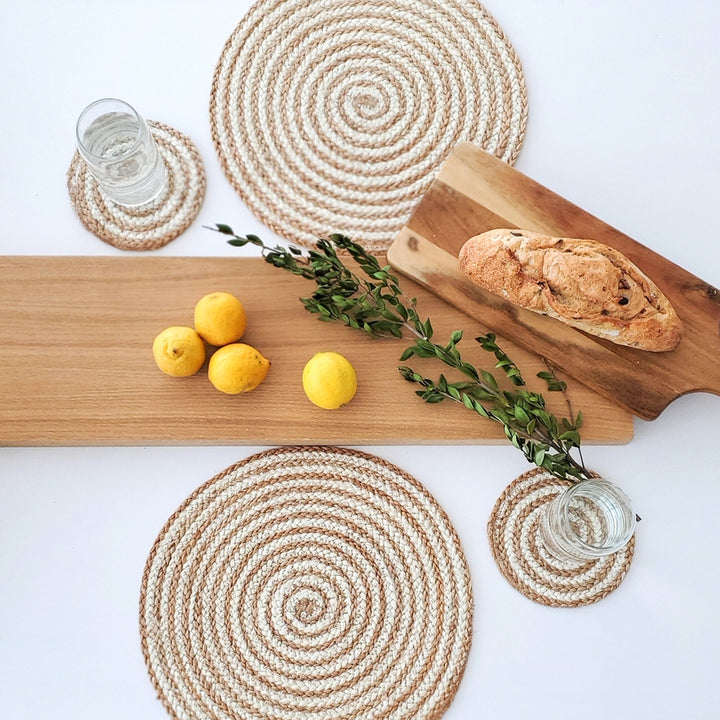 Kata Natural Spiral Coasters